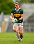 22 June 2025; John Curtin of Kerry during the Electric Ireland GAA Football All-Ireland Minor Championship semi-final match between Kerry and Mayo at Zimmer Biomet Páirc Chíosóg in Ennis, Clare. Photo by Brendan Moran/Sportsfile