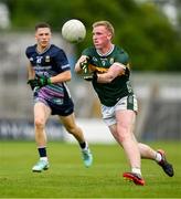 22 June 2025; John Curtin of Kerry during the Electric Ireland GAA Football All-Ireland Minor Championship semi-final match between Kerry and Mayo at Zimmer Biomet Páirc Chíosóg in Ennis, Clare. Photo by Brendan Moran/Sportsfile