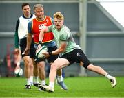 1 July 2025; Tommy O’Brien during Ireland rugby squad training at the IRFU High Performance Centre at the Sport Ireland Campus in Dublin. Photo by Ramsey Cardy/Sportsfile