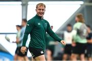 1 July 2025; Craig Casey during Ireland rugby squad training at the IRFU High Performance Centre at the Sport Ireland Campus in Dublin. Photo by Ramsey Cardy/Sportsfile
