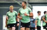 1 July 2025; Stuart McCloskey during Ireland rugby squad training at the IRFU High Performance Centre at the Sport Ireland Campus in Dublin. Photo by Ramsey Cardy/Sportsfile