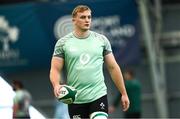 1 July 2025; Gavin Coombes during Ireland rugby squad training at the IRFU High Performance Centre at the Sport Ireland Campus in Dublin. Photo by Ramsey Cardy/Sportsfile