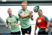 1 July 2025; Ciaran Frawley during Ireland rugby squad training at the IRFU High Performance Centre at the Sport Ireland Campus in Dublin. Photo by Ramsey Cardy/Sportsfile
