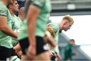 1 July 2025; Jamie Osborne during Ireland rugby squad training at the IRFU High Performance Centre at the Sport Ireland Campus in Dublin. Photo by Ramsey Cardy/Sportsfile