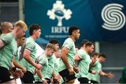 1 July 2025; Cormac Izuchukwu during Ireland rugby squad training at the IRFU High Performance Centre at the Sport Ireland Campus in Dublin. Photo by Ramsey Cardy/Sportsfile