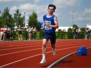 21 June 2025; Ben Reilly of Douglas CS, representing Munster, competes in the boys 1500m during the 123.ie Irish Schools Athletics Association Tailteann Games at SETU Campus in Carlow. Photo by Sam Barnes/Sportsfile