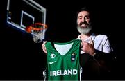 1 July 2025; Michael Bree is announced as the new Basketball Ireland senior men's head coach at the National Basketball Arena in Tallaght, Dublin. Photo by Shauna Clinton/Sportsfile