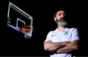 1 July 2025; Michael Bree is announced as the new Basketball Ireland senior men's head coach at the National Basketball Arena in Tallaght, Dublin. Photo by Shauna Clinton/Sportsfile