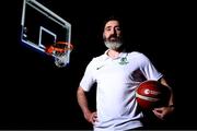 1 July 2025; Michael Bree is announced as the new Basketball Ireland senior men's head coach at the National Basketball Arena in Tallaght, Dublin. Photo by Shauna Clinton/Sportsfile