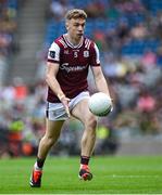 29 June 2025; Dylan McHugh of Galway during the GAA Football All-Ireland Senior Championship quarter-final match between Meath and Galway at Croke Park in Dublin. Photo by Shauna Clinton/Sportsfile
