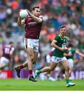 29 June 2025; Cillian McDaid of Galway during the GAA Football All-Ireland Senior Championship quarter-final match between Meath and Galway at Croke Park in Dublin. Photo by Shauna Clinton/Sportsfile
