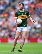 29 June 2025; Seán O'Brien of Kerry during the GAA Football All-Ireland Senior Championship quarter-final match between Armagh and Kerry at Croke Park in Dublin. Photo by Shauna Clinton/Sportsfile