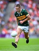 29 June 2025; Evan Looney of Kerry during the GAA Football All-Ireland Senior Championship quarter-final match between Armagh and Kerry at Croke Park in Dublin. Photo by Shauna Clinton/Sportsfile