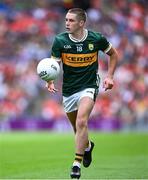 29 June 2025; Evan Looney of Kerry during the GAA Football All-Ireland Senior Championship quarter-final match between Armagh and Kerry at Croke Park in Dublin. Photo by Shauna Clinton/Sportsfile