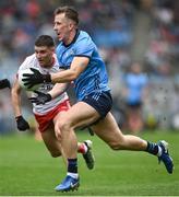 28 June 2025; Sean Bugler of Dublin during the GAA Football All-Ireland Senior Championship quarter-final match between Dublin and Tyrone at Croke Park in Dublin. Photo by David Fitzgerald/Sportsfile