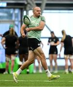 1 July 2025; Jacob Stockdale during Ireland rugby squad training at the IRFU High Performance Centre at the Sport Ireland Campus in Dublin. Photo by Ramsey Cardy/Sportsfile