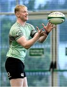 1 July 2025; Jamie Osborne during Ireland rugby squad training at the IRFU High Performance Centre at the Sport Ireland Campus in Dublin. Photo by Ramsey Cardy/Sportsfile