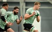 1 July 2025; Gavin Coombes during Ireland rugby squad training at the IRFU High Performance Centre at the Sport Ireland Campus in Dublin. Photo by Ramsey Cardy/Sportsfile