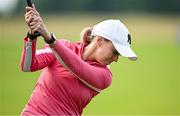 2 July 2025; Former Republic of Ireland international Stephanie Zambra before the Pro Am ahead of the 2025 KPMG Women’s Irish Open Golf Championship at Carton House Golf Club in Maynooth, Kildare. Photo by Seb Daly/Sportsfile