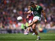 29 June 2025; Ciarán Caulfield of Meath during the GAA Football All-Ireland Senior Championship quarter-final match between Meath and Galway at Croke Park in Dublin. Photo by Piaras Ó Mídheach/Sportsfile