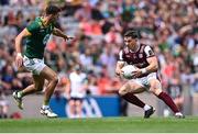 29 June 2025; Shane Walsh of Galway in action against Ciarán Caulfield of Meath during the GAA Football All-Ireland Senior Championship quarter-final match between Meath and Galway at Croke Park in Dublin. Photo by Piaras Ó Mídheach/Sportsfile