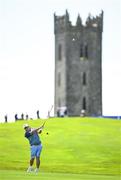2 July 2025; Golfer Paul McGinley plays a shot from the 10th fairway during the Pro Am ahead of the 2025 KPMG Women’s Irish Open Golf Championship at Carton House Golf Club in Maynooth, Kildare. Photo by Seb Daly/Sportsfile