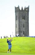 2 July 2025; Golfer Paul McGinley plays a shot from the 10th fairway during the Pro Am ahead of the 2025 KPMG Women’s Irish Open Golf Championship at Carton House Golf Club in Maynooth, Kildare. Photo by Seb Daly/Sportsfile