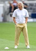 29 June 2025; Republic of Ireland head coach Carla Ward before the women's international friendly match between the USA and Republic of Ireland at TQL Stadium in Cincinnati, Ohio, USA. Photo by Stephen McCarthy/Sportsfile
