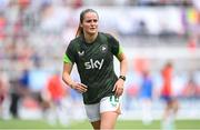 29 June 2025; Erin McLaughlin of Republic of Ireland before the women's international friendly match between the USA and Republic of Ireland at TQL Stadium in Cincinnati, Ohio, USA. Photo by Stephen McCarthy/Sportsfile
