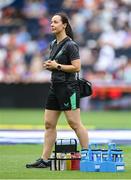 29 June 2025; Republic of Ireland physiotherapist Angela Kenneally before the women's international friendly match between the USA and Republic of Ireland at TQL Stadium in Cincinnati, Ohio, USA. Photo by Stephen McCarthy/Sportsfile