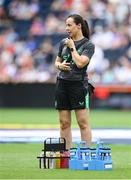 29 June 2025; Republic of Ireland physiotherapist Angela Kenneally before the women's international friendly match between the USA and Republic of Ireland at TQL Stadium in Cincinnati, Ohio, USA. Photo by Stephen McCarthy/Sportsfile