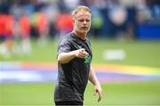 29 June 2025; Republic of Ireland assistant head coach Alan Mahon before the women's international friendly match between the USA and Republic of Ireland at TQL Stadium in Cincinnati, Ohio, USA. Photo by Stephen McCarthy/Sportsfile