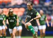 29 June 2025; Tyler Toland of Republic of Ireland before the women's international friendly match between the USA and Republic of Ireland at TQL Stadium in Cincinnati, Ohio, USA. Photo by Stephen McCarthy/Sportsfile