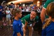 29 June 2025; Emily Murphy of Republic of Ireland before the women's international friendly match between the USA and Republic of Ireland at TQL Stadium in Cincinnati, Ohio, USA. Photo by Stephen McCarthy/Sportsfile