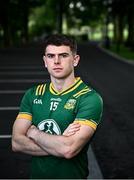 2 July 2025; Meath footballer Eoghan Frayne poses for a portrait during a Meath Football media conference at Bective Stud in Balgil, Navan, Meath, ahead of the GAA Football All-Ireland Senior Championship semi-final match between Meath and Donegal next week. Photo by Piaras Ó Mídheach/Sportsfile