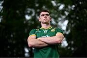 2 July 2025; Meath footballer Eoghan Frayne poses for a portrait during a Meath Football media conference at Bective Stud in Balgil, Navan, Meath, ahead of the GAA Football All-Ireland Senior Championship semi-final match between Meath and Donegal next week. Photo by Piaras Ó Mídheach/Sportsfile