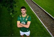 2 July 2025; Meath footballer Ciarán Caulfield poses for a portrait during a Meath Football media conference at Bective Stud in Balgil, Navan, Meath, ahead of the GAA Football All-Ireland Senior Championship semi-final match between Meath and Donegal next week. Photo by Piaras Ó Mídheach/Sportsfile