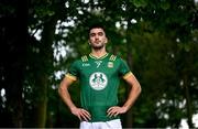 2 July 2025; Meath footballer Ciarán Caulfield poses for a portrait during a Meath Football media conference at Bective Stud in Balgil, Navan, Meath, ahead of the GAA Football All-Ireland Senior Championship semi-final match between Meath and Donegal next week. Photo by Piaras Ó Mídheach/Sportsfile