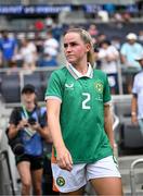 29 June 2025; Jessie Stapleton of Republic of Ireland during the women's international friendly match between the USA and Republic of Ireland at TQL Stadium in Cincinnati, Ohio, USA. Photo by Stephen McCarthy/Sportsfile