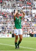 29 June 2025; Jessie Stapleton of Republic of Ireland during the women's international friendly match between the USA and Republic of Ireland at TQL Stadium in Cincinnati, Ohio, USA. Photo by Stephen McCarthy/Sportsfile