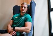 3 July 2025; Gavin Coombes poses for a portrait during an Ireland rugby media conference at the Tbilisi Marriott Hotel in Tbilisi, Georgia. Photo by Brendan Moran/Sportsfile