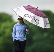 3 July 2025; Leona Maguire of Ireland approaches the ninth green during day one of the 2025 KPMG Women’s Irish Open Golf Championship at Carton House Golf Club in Maynooth, Kildare. Photo by Seb Daly/Sportsfile
