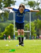 3 July 2025; Liam Wright during a Bank of Ireland Leinster Rugby Summer Camp at Stillorgan Rathfarnham RFC in Dublin. Photo by Sam Barnes/Sportsfile