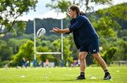 3 July 2025; Coach Emma Tully during a Bank of Ireland Leinster Rugby Summer Camp at Stillorgan Rathfarnham RFC in Dublin. Photo by Sam Barnes/Sportsfile