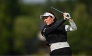 3 July 2025; Georgia Hall of England plays a shot from the 11th fairway during day one of the 2025 KPMG Women’s Irish Open Golf Championship at Carton House Golf Club in Maynooth, Kildare. Photo by Seb Daly/Sportsfile
