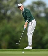 3 July 2025; Charley Hull of England putts on the 11th green during day one of the 2025 KPMG Women’s Irish Open Golf Championship at Carton House Golf Club in Maynooth, Kildare. Photo by Seb Daly/Sportsfile