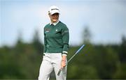 3 July 2025; Charley Hull of England during day one of the 2025 KPMG Women’s Irish Open Golf Championship at Carton House Golf Club in Maynooth, Kildare. Photo by Seb Daly/Sportsfile