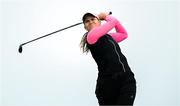 4 July 2025; Helen Tamy Kreuzer of Germany during day two of the 2025 KPMG Women’s Irish Open Golf Championship at Carton House Golf Club in Maynooth, Kildare. Photo by Seb Daly/Sportsfile