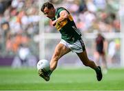29 June 2025; Micheál Burns of Kerry during the GAA Football All-Ireland Senior Championship quarter-final match between Armagh and Kerry at Croke Park in Dublin. Photo by Piaras Ó Mídheach/Sportsfile