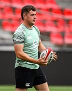 4 July 2025; Gus McCarthy during an Ireland rugby captain's run at Mikheil Meskhi Stadium in Tbilisi, Georgia. Photo by Brendan Moran/Sportsfile